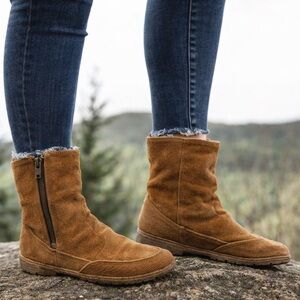 Rocket Dog Brown Zip Up Winter Snow Boots
